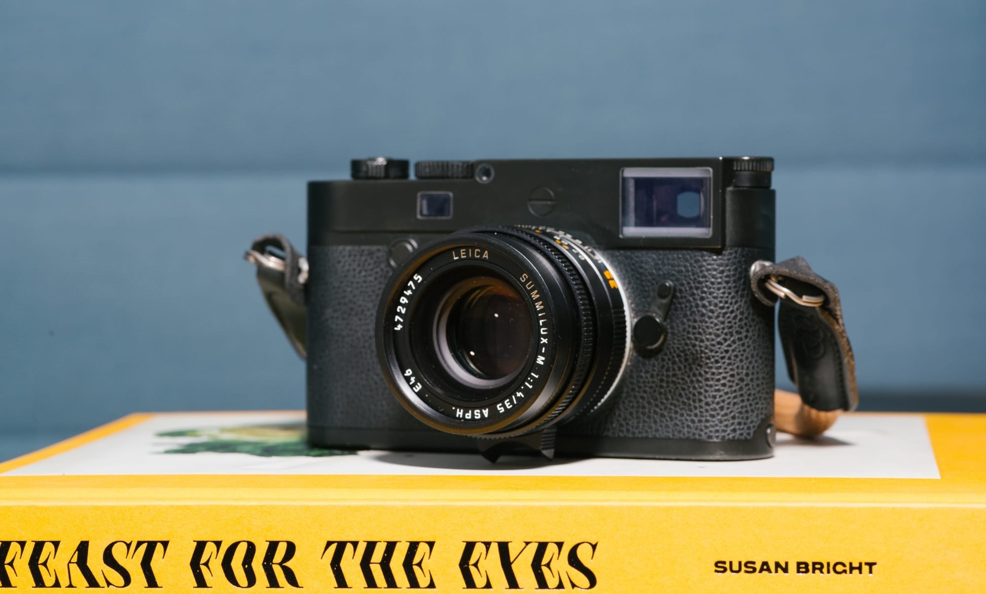 Leica M10 M on Feast for the Eyes book